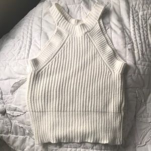 Brandy Melville knit crop top